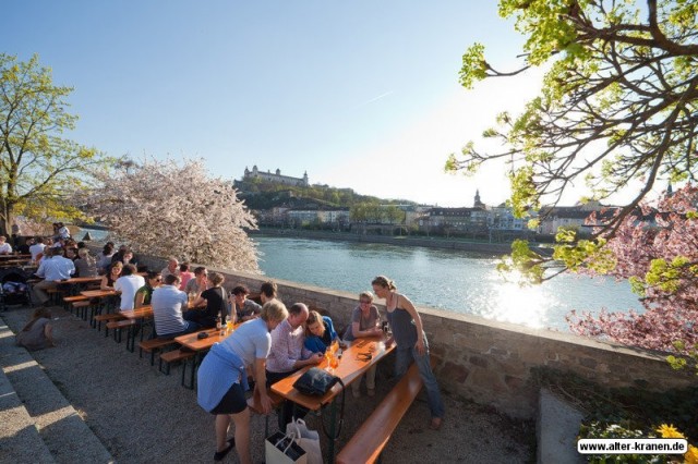 Biergarten &quot;Alter Kranen&quot;